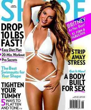 Britney Spears, Shape Magazine Britney Spears, Shape Magazine